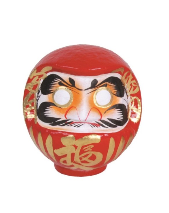Figura Daruma 22cm. "rojo"