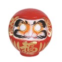 Figura Daruma 22cm. "rojo"