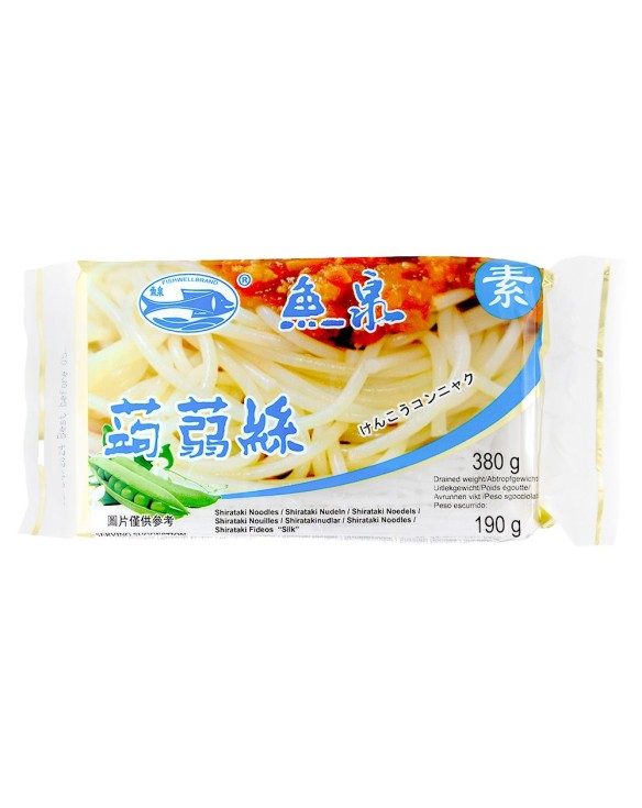 Fideo shirataki konjac (FISH WELL) 380g