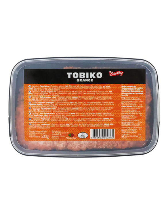Huevas tobiko naranja Shirakiku 500g