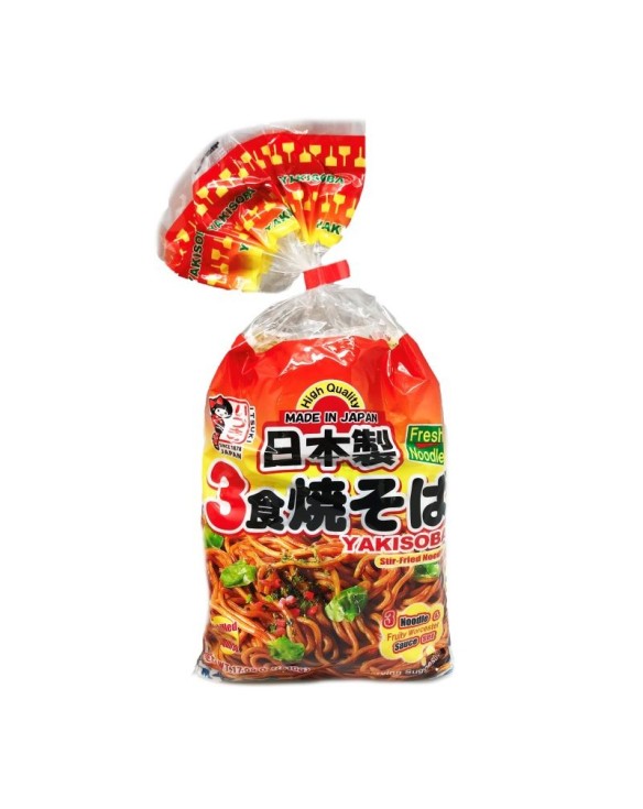 Tallarines yakisoba fresco itsuki 510g 3uds