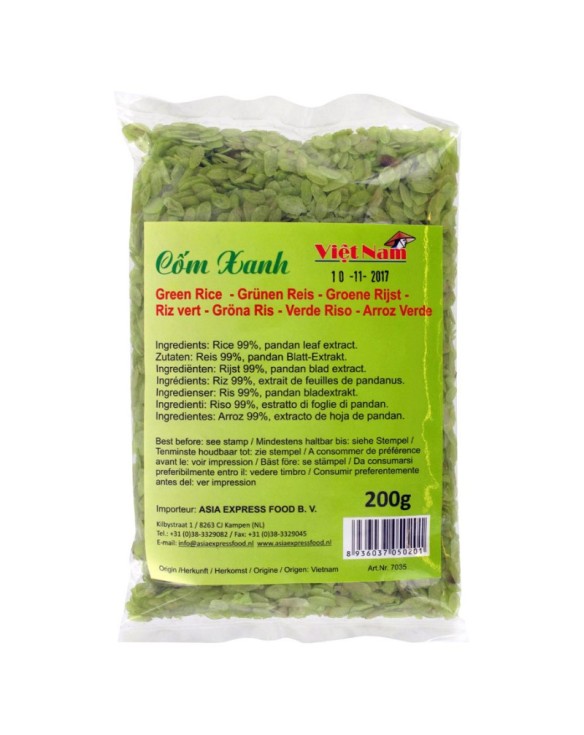 Arroz Glutinoso Verde (VIET NAM) 200g