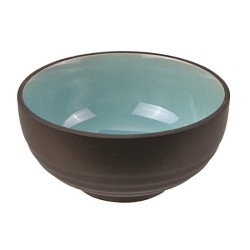 Cuenco de porcelana  glassy turquesa 8cm Cuenco de porcelana  glassy...