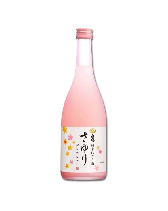 Sake junmai nigori sayuri Hakutsuru 720ml Alc.12,5%