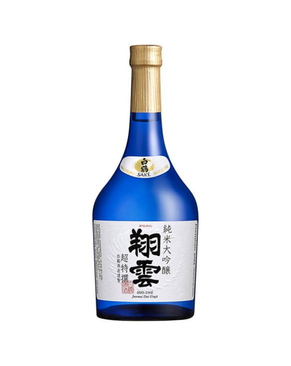 Sake Junmai Daiginjo Sho-Une Hakutsuru. 720 ml Alc. 15,5%