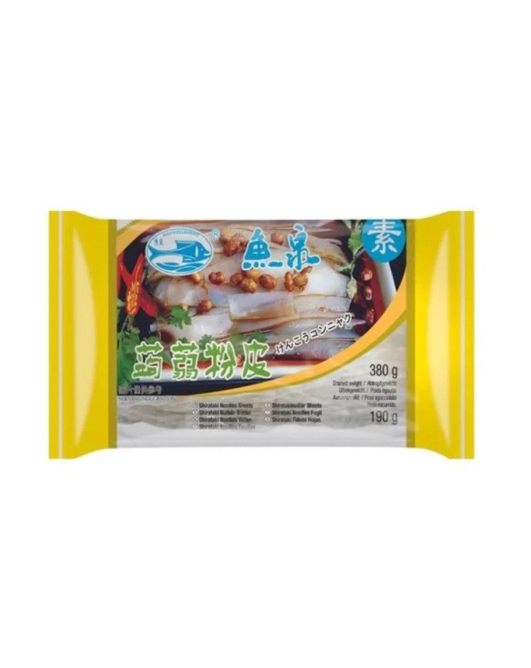 Fideo shirataki plano (FISH WELL) 380g
