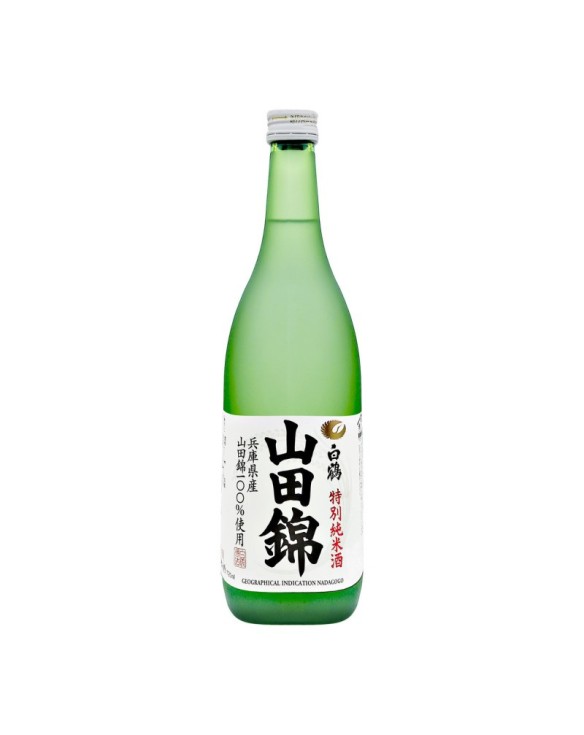 Sake Tokubetsu Junmai-shu Yamadanishiki Hakutsuru. 720 ml Alc 14,5%