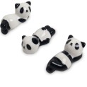 soporte de porcelana para palillos panda