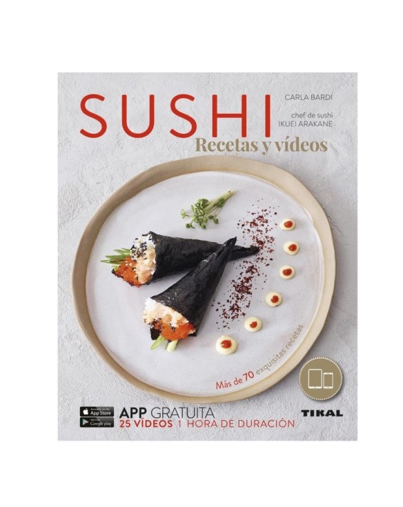 Libro sushi recetas y videos