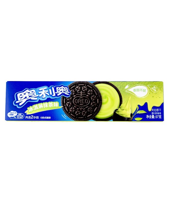 Galletas Oreo sabor Matcha 97g
