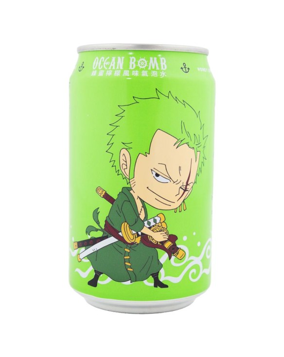 Bebida Ocean Bomb con Gas sabor Miel y Limón 330ml
