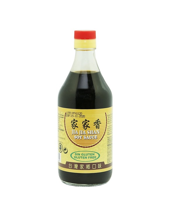 Salsa de Soja Jiajiashan sin Gluten 500ml