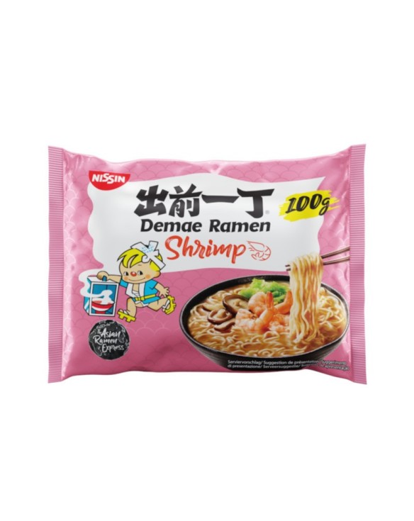 Tallarines instantaneos de gamba nissin 100g