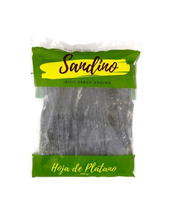 Hojas de plátano congeladas (SANDINO) 500g
