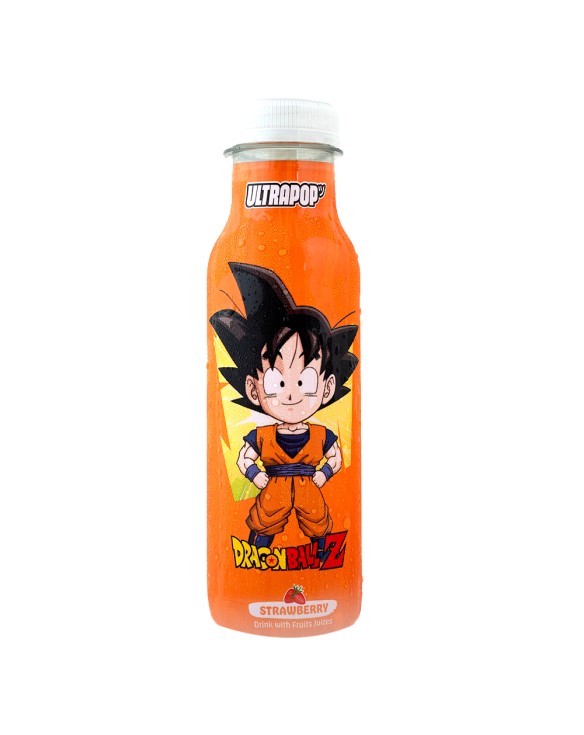 Bebida sabor fresa con Goku (DRAGON BALL Z) 330ml