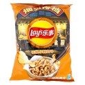 Chips de patata sabor a cerdo frito a la pimienta de Sichuan (LAYS) 70g