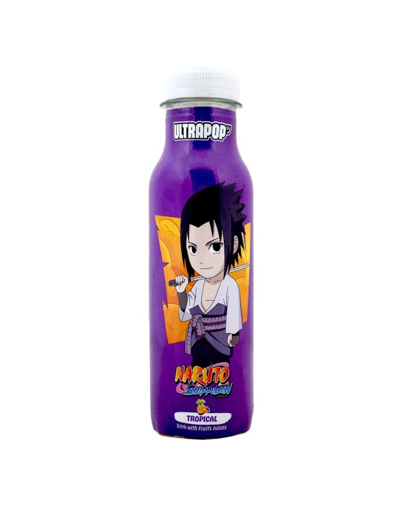 Bebida sabor frutas tropicales con Sasuke (NARUTO) 330ml
