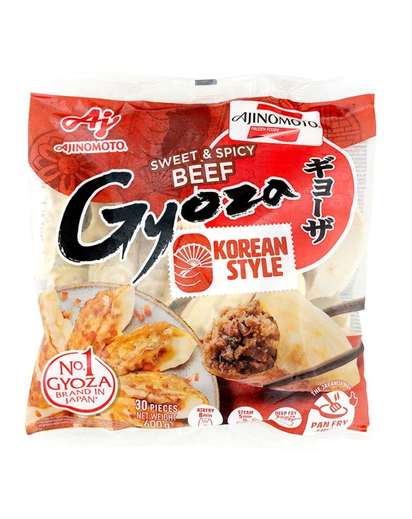 Gyozas ternera korenana (AJINOMOTO) 600g (30ud)