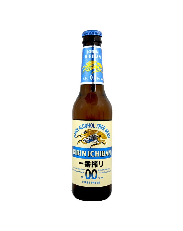 Cerveza Kirin Ichiban Sin Alcohol 330ml Alc.0%