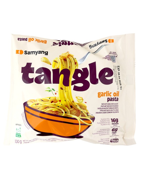 Fideos instantáneos tangle ajo aceite (SAMYANG) 100g