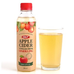 Bebida de vinagre de sidra de manzana (OKF) 500ml Bebida de vinagre de sidra...