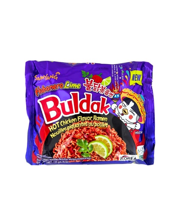 Fideos instantáneos sabor habanero lima (SAMYANG) 135g