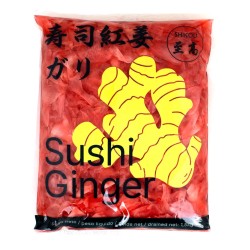 Jengibre rosa en conserva...