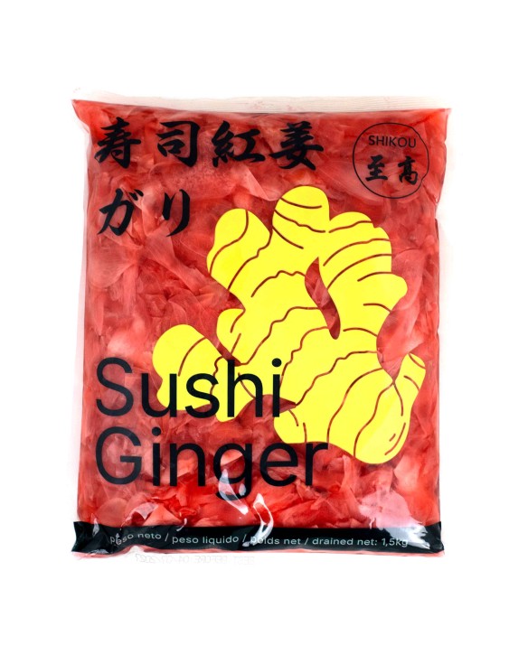 Jengibre rosa en conserva (SHIKOU) 1.5kg