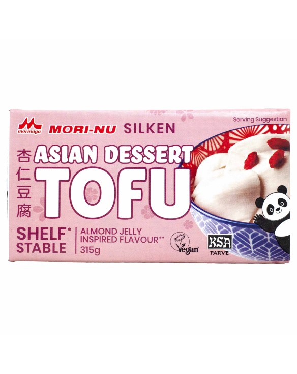 Tofu japones s/gelatina de almendras (MORINAGA) 315g