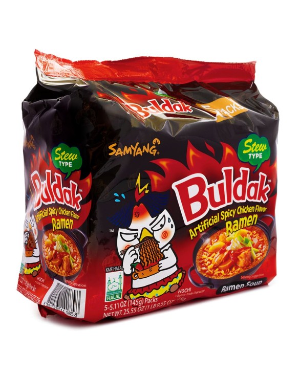 Ramen Buldak pollo sopa picante (SAMYANG) 725g