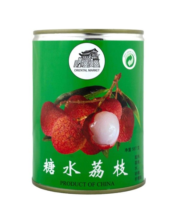Lychees en almíbar OM 567g