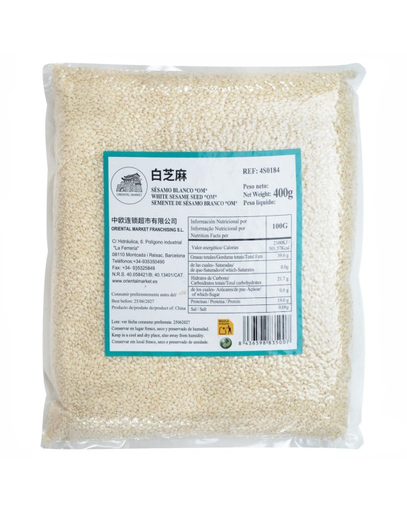 Semila de sesamo blanca (OM) 400g