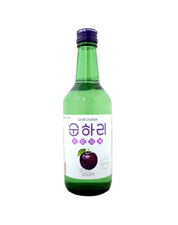 Vino soju ciruela (LOTTE) 350ml