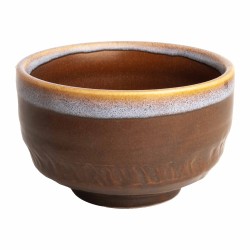 Cuenco para te de porcelana 12x8cm "Chocolate"