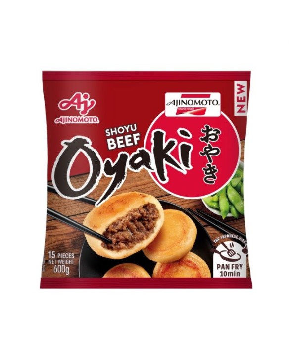 Oyaki ternera shoyu (AJINOMOTO) 600g (15ud)