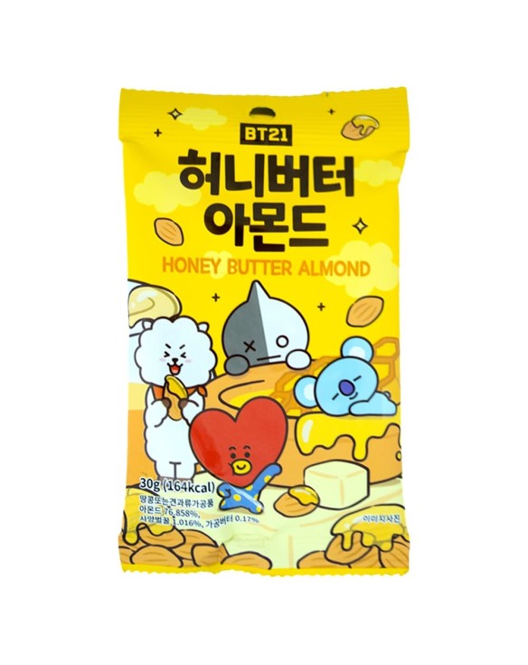 Almendra con sabor a maíz horneado miel butter 30g