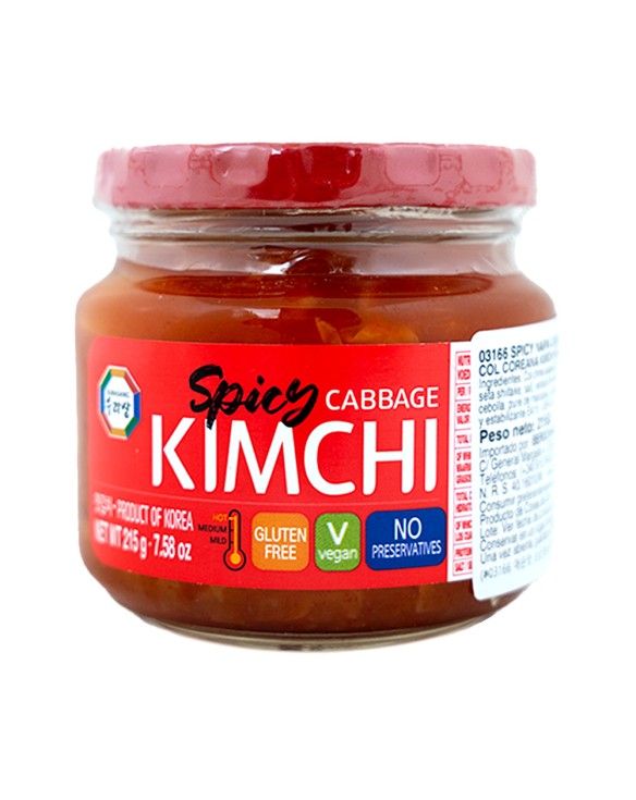 Kimchi koreano picante (WANG) 215g