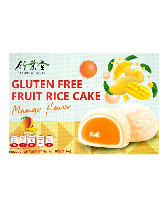 Mochi mango sin gluten (BAMBOO HOUSE) 180g (6uds)