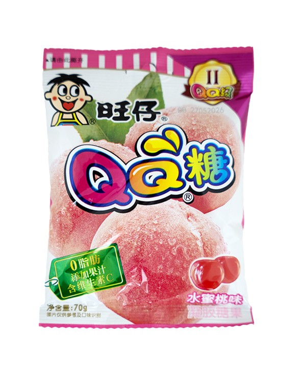 Gominolas s/melocoton (WANT WANT) 70g