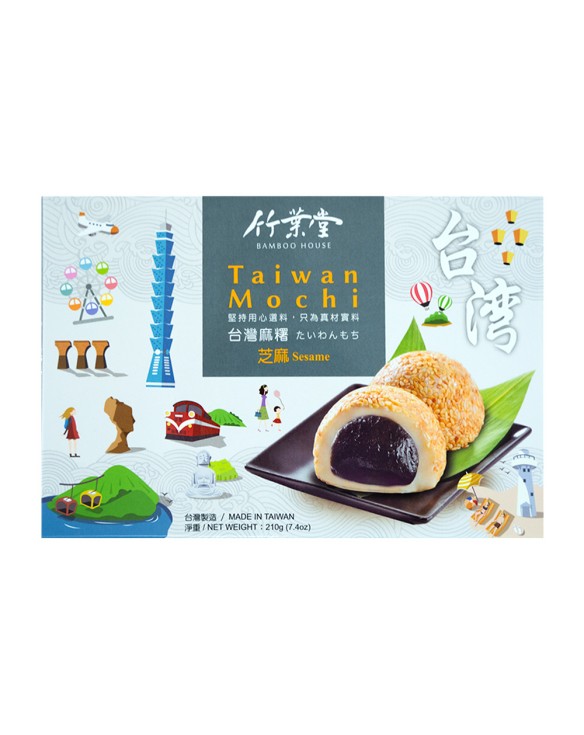 Mochi taiwan sesamo (BAMBOO HOUSE) 210g