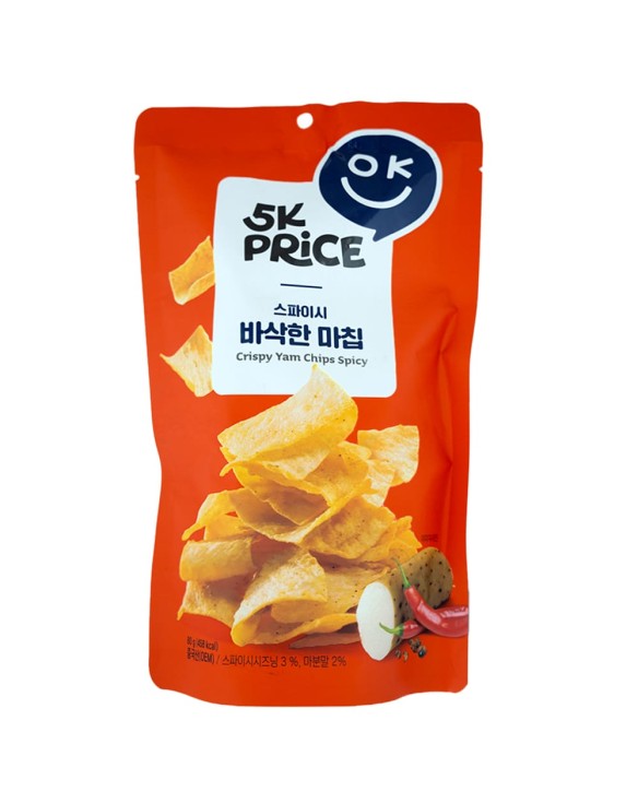 Chips de yam sabor picante (HUANG LAOWU) 80g