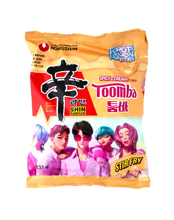 Tallarines ramyun toomba cremosa (NONG SHIM) 137g