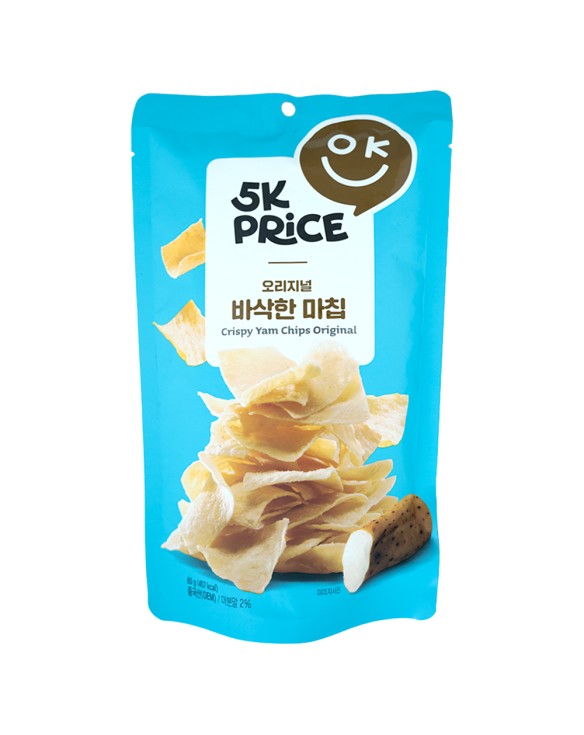 Chips de yam sabor original (HUANG LAOWU) 80g