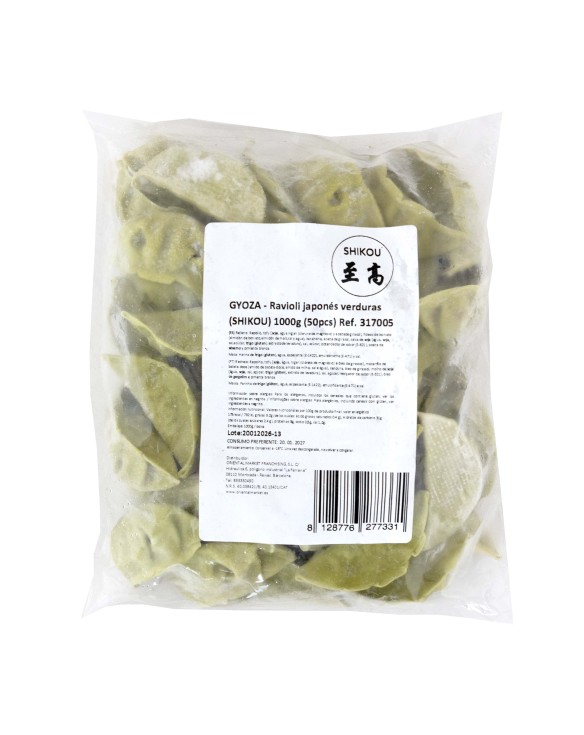 Gyoza verdura 50pcs (SHIKOU) 1kg