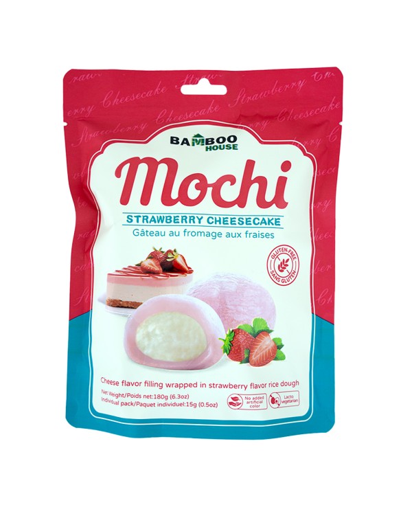 Mochi tarta de queso de fresa(BAMBOO HOUSE) 180g