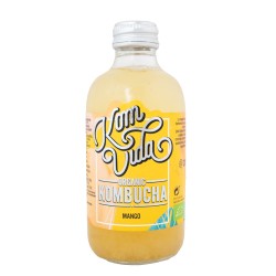 Bebida kombucha de mango...