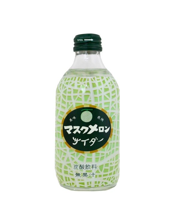 Bebida gaseosa melón (TOMOMASU) 300ml