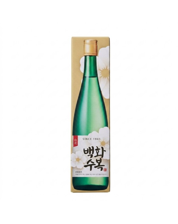 Sake baekwha soobok Pequeño Lotte 700ml Alc.13%