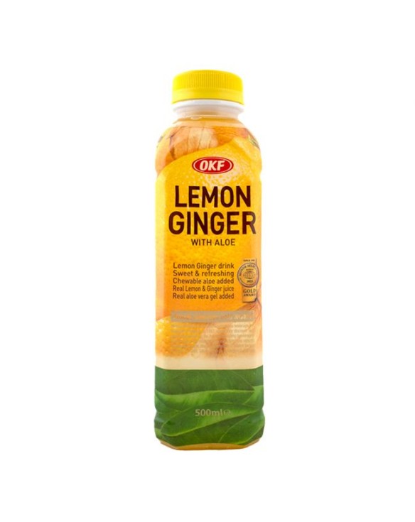 Bebida aloe vera s/limon y jengibre (OKF) 500ml