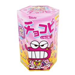 Tohato Chocobi fresa snacks...